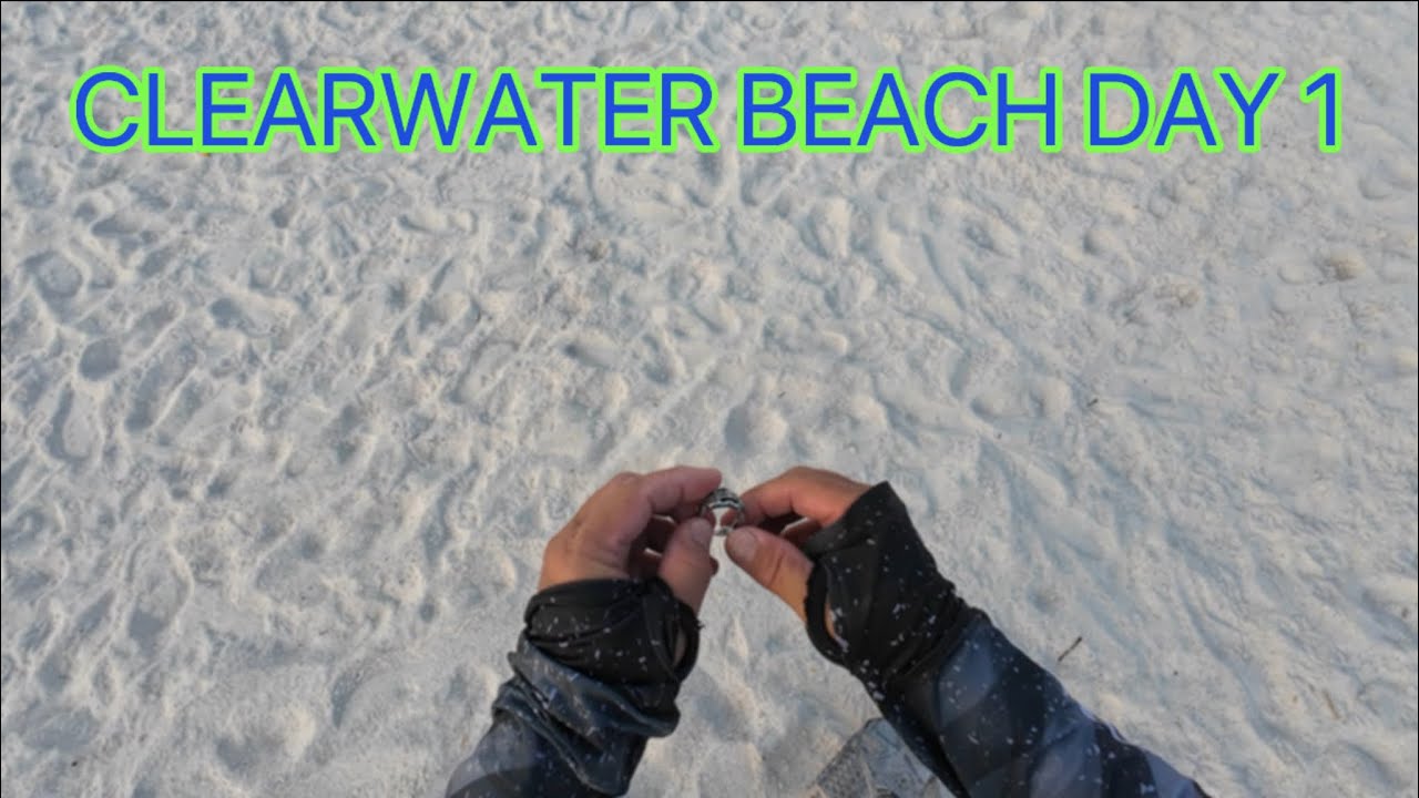 Metal Detecting Clearwater Beach.
