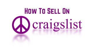 How to Sell on Craigslist