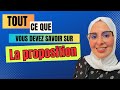 La proposition, en toute simplicité  اختبارات مباراة التعليم