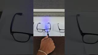 Best Computer Glasses Review | Blue Cut Lens Testing | Blue Light Filter Glasses #shorts #Flikertag screenshot 1