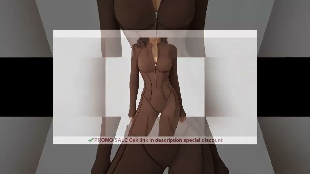 Yoga Bodysuit Long Sleeved Women's Tracksuits Gym Zipper Jumpsuits Sports Workout High-intensity Fit