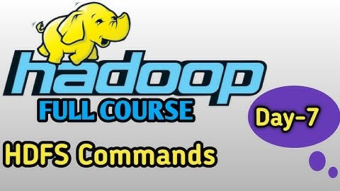 Hadoop Commands With Examples || HDFS Commands || Hadoop Tutorial For Beginners || Bigdata Commands