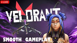 Playing Valorant | Smooth Gameplay | Crazy kills | #valorant #live