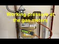 New working pressure at the gas meter how to carry out the new working pressure at the gas meter
