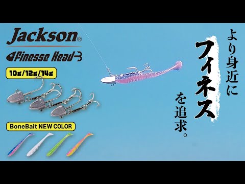 フィネスヘッド＋ボーンベイトサーフ水中ルアーアクション【ジャクソン