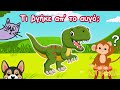 Τα μαϊμουδάκια και ο T-Rex 🦖 Παιδικό Τραγούδι | AsterakiaTV