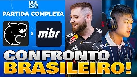 MIBR vs FURIA - PARTIDA COMPLETA COM GAULES - PGL ASTANA 2025