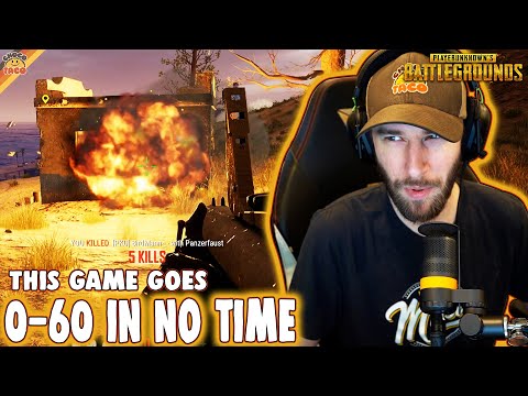 From 0-60 in No Time Flat ft. HollywoodBob & SimplyMatthias - chocoTaco PUBG Miramar Squads Gameplay