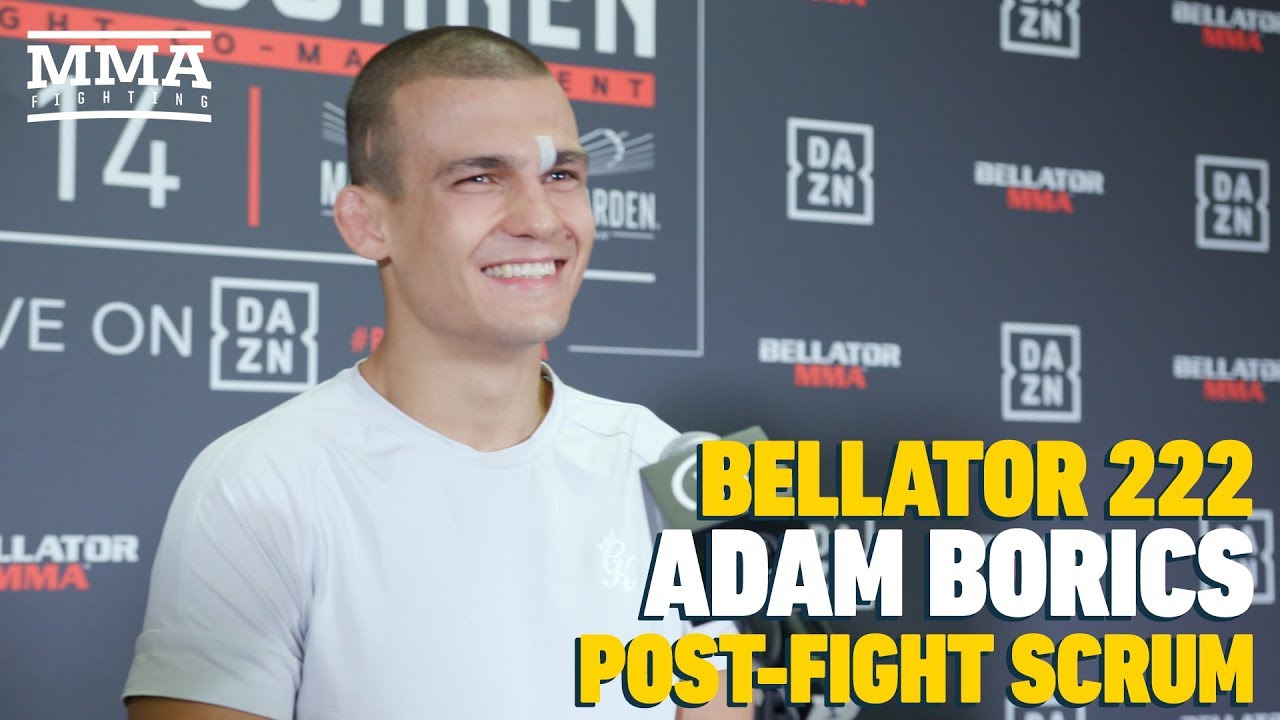 Bellator 222: Adam Borics Says Everyone Bet He'd KO Aaron Pico With Flying Knee - MMA Fighting