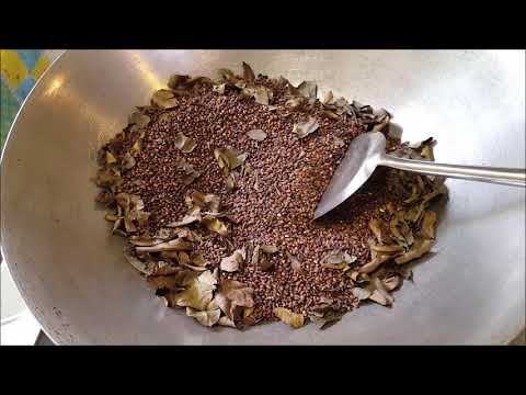 How to Make Roasted Rice Powder / Qhia Kib Txhuv Ua Xyaw Laj Noj