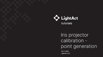Iris Projector Calibration - Point Generation | LightAct