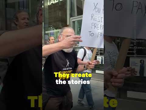 Actor Mandy Patinkin Shows Solidarity With Writers Striking 
