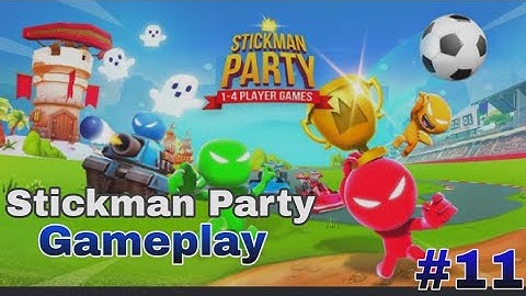Stickman Party All Random Funny Mini Games 2 3 4 Players Gameplay @liveinsaan
