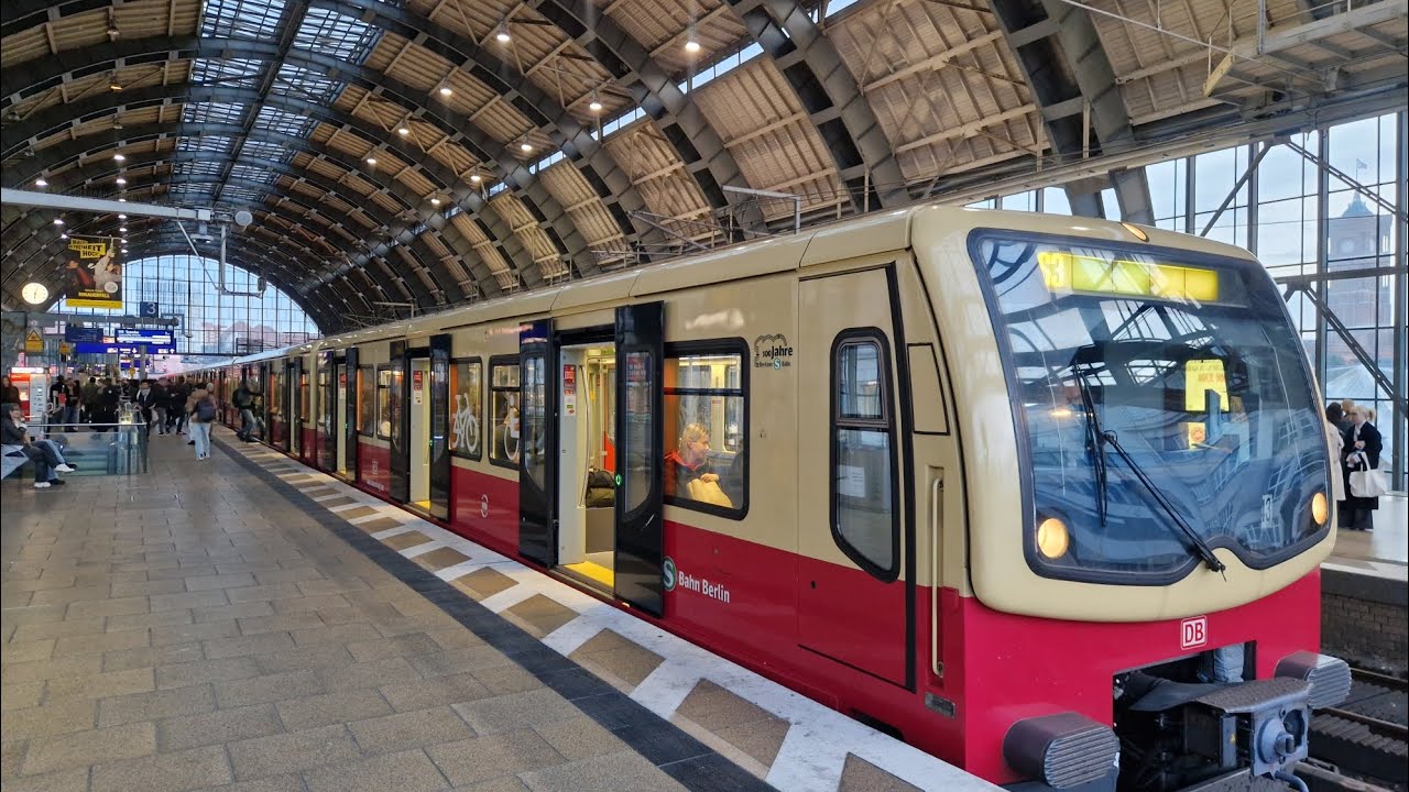 S-Bahn Berlin | Mitfahrt in der S3 von Spandau bis Alexanderplatz in der BR 482 Mod 074-2