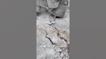 How to mine 2,000 tons of hard rock every day? The rock splitting machine can do it.