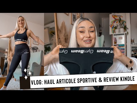 VLOG | Haul sportiv GymBeam | Review Kindle Oasis si in sfarsit avem acvariu curat |