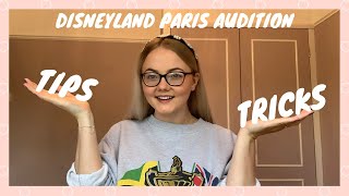 DISNEYLAND PARIS AUDITION | TIPS & TRICKS | DISNEY CAST MEMBER | CAITLIN ELISE JONES