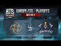 NiP vs Vikin.gg Game 1 - BTS Pro Series 3 EU/CIS: Losers&#39; Finals w/ KillerPigeon &amp; jmvincento
