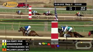 RACE 4 PROGRAM 10 08 2025