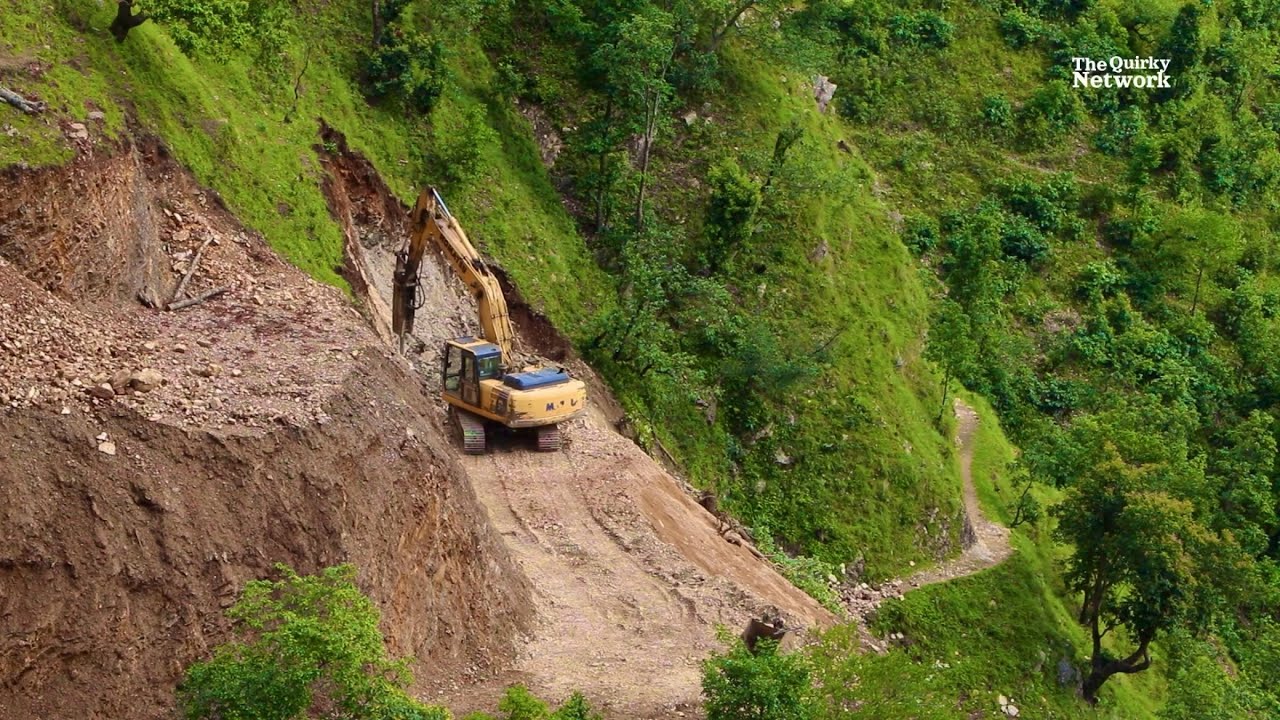 unreal Excavation Skills – Road Built on Rock-Solid Hill! | Komatsu Excavator | Heavy Equipment Expe