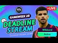 Fpl dgw28 deadline stream  wildcard active