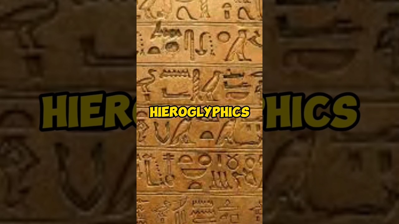 About The Hieroglyphics Writing System