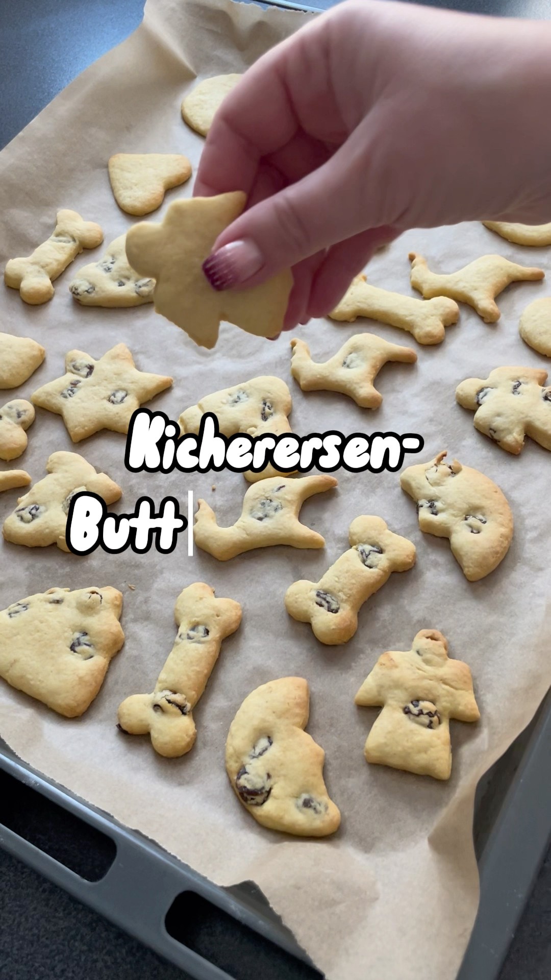 Du wirst nicht glauben, dass diese Plätzchen Kichererbsen enthalten ...