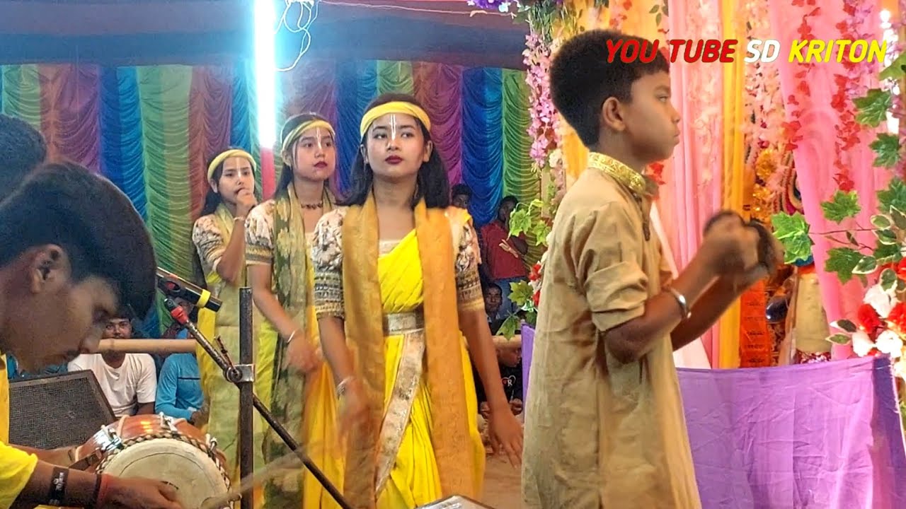 উত্তর বাংলা গানের নাচ | বৈদেশা বন্ধু রে হরে কৃষ্ণ গান ভিডিও  Video2025 4K 