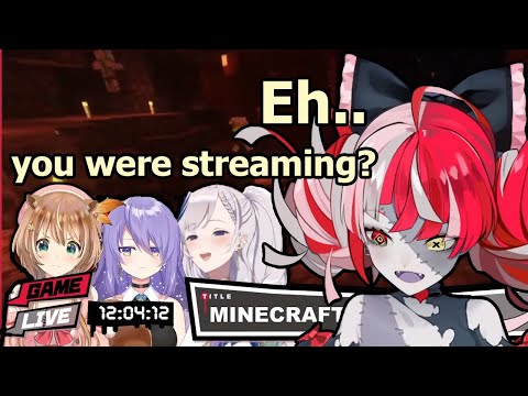 Four person collab but nobody knows Ollie was streaming the whole time (+moontech)