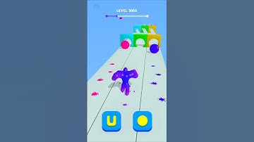 Blob Shifter 3D Level 3069 | Cubic Gaming #shorts #games #gameplay