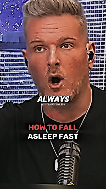 Navy Seal technique to fall asleep faster
