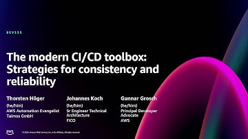 AWS re:Invent 2024 - The modern CI/CD toolbox: Strategies for consistency and reliability (DEV335)