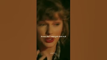 Thumbnail of Taylor Swift explains her song "august" #shorts