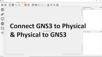 Connect GNS3 to Physical Network & Physical Network to GNS3