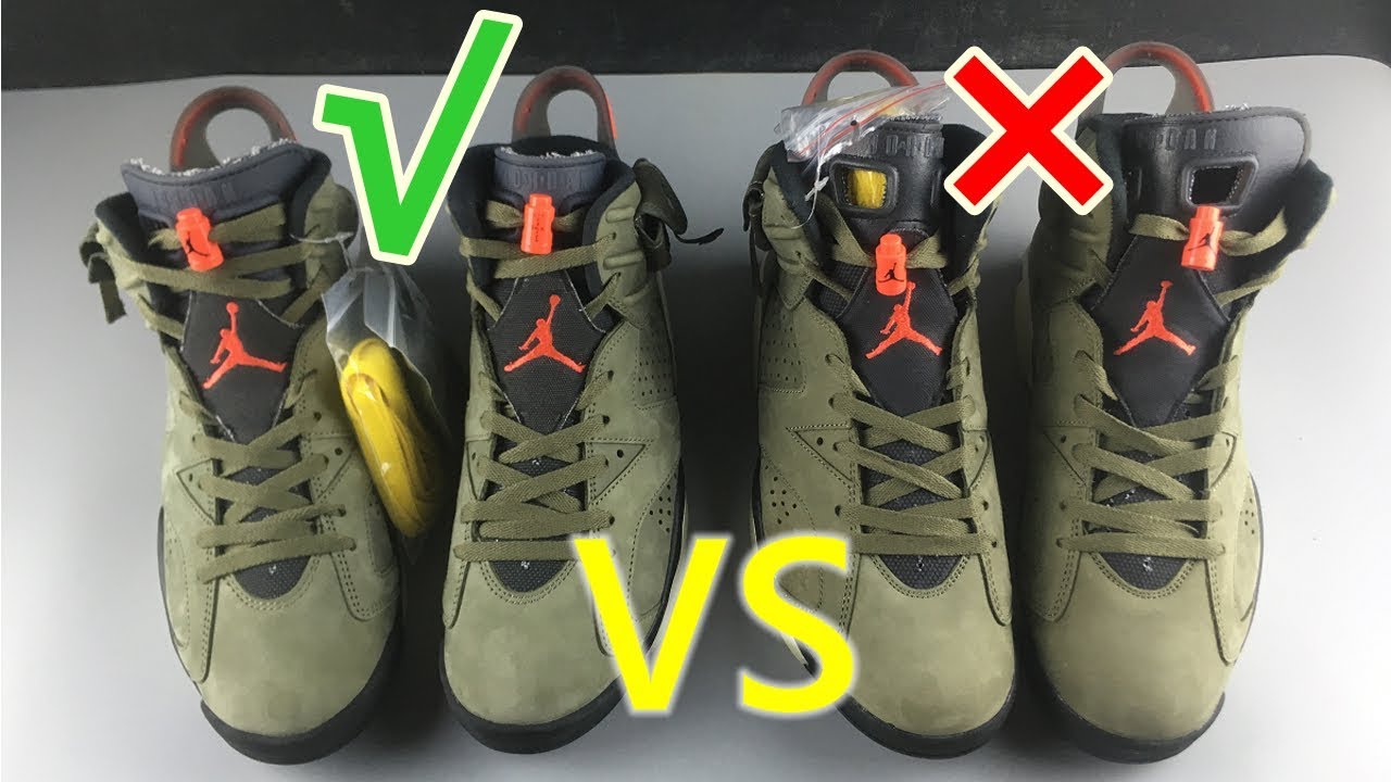 real vs fake travis scott 6