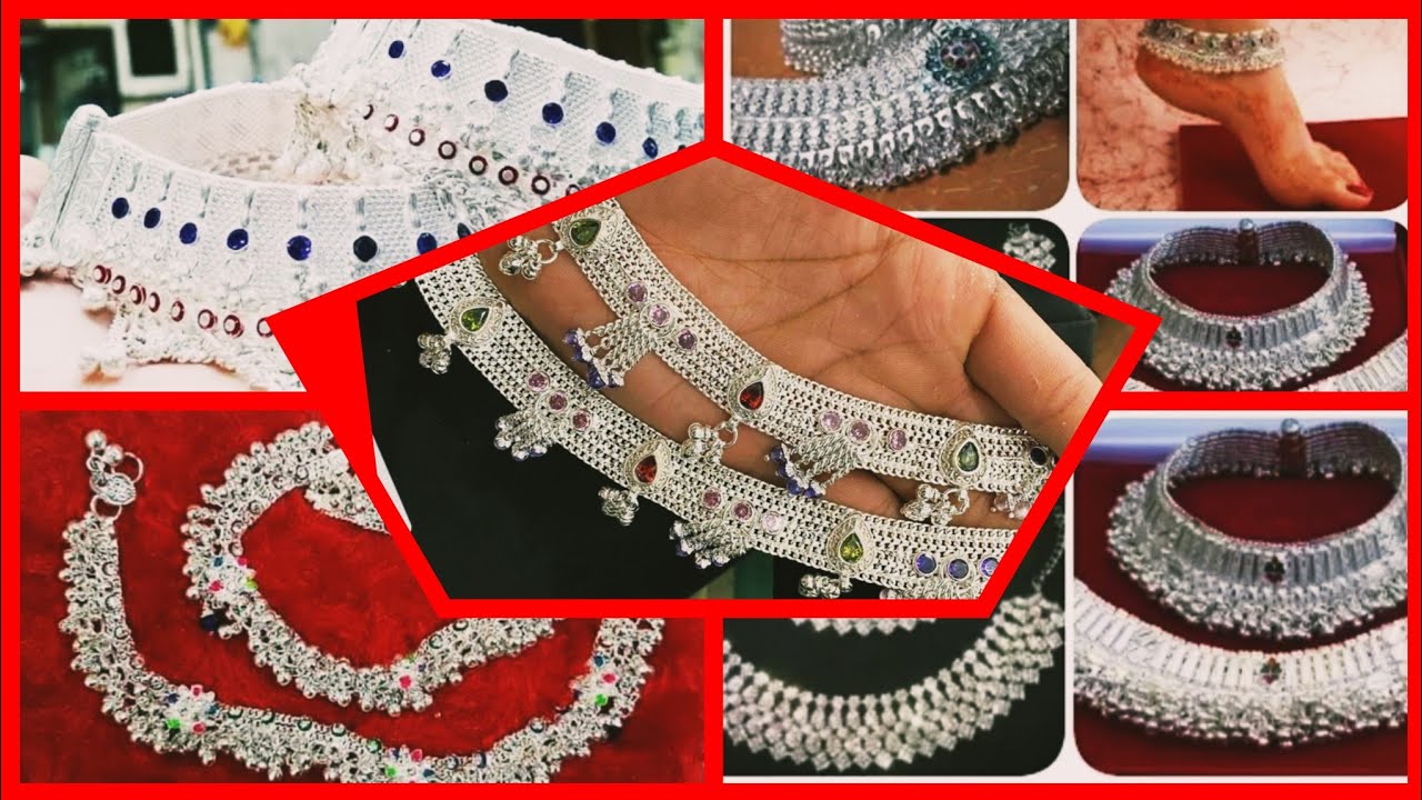 Latest Silver Anklet Designs | Bridal Anklets Designs 2021 | Silver Payal Designs | Chandi ki Payal