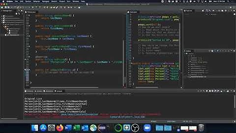 Interfaces 3: Sorting by integer value