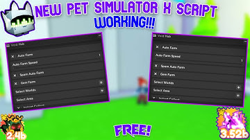 NEW PET SIMULATOR X SCRIPT (WORKING 100%) [CHECK DESC!!]
