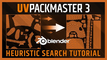 UVPackmaster 3 Blender tutorial: Heuristic Search