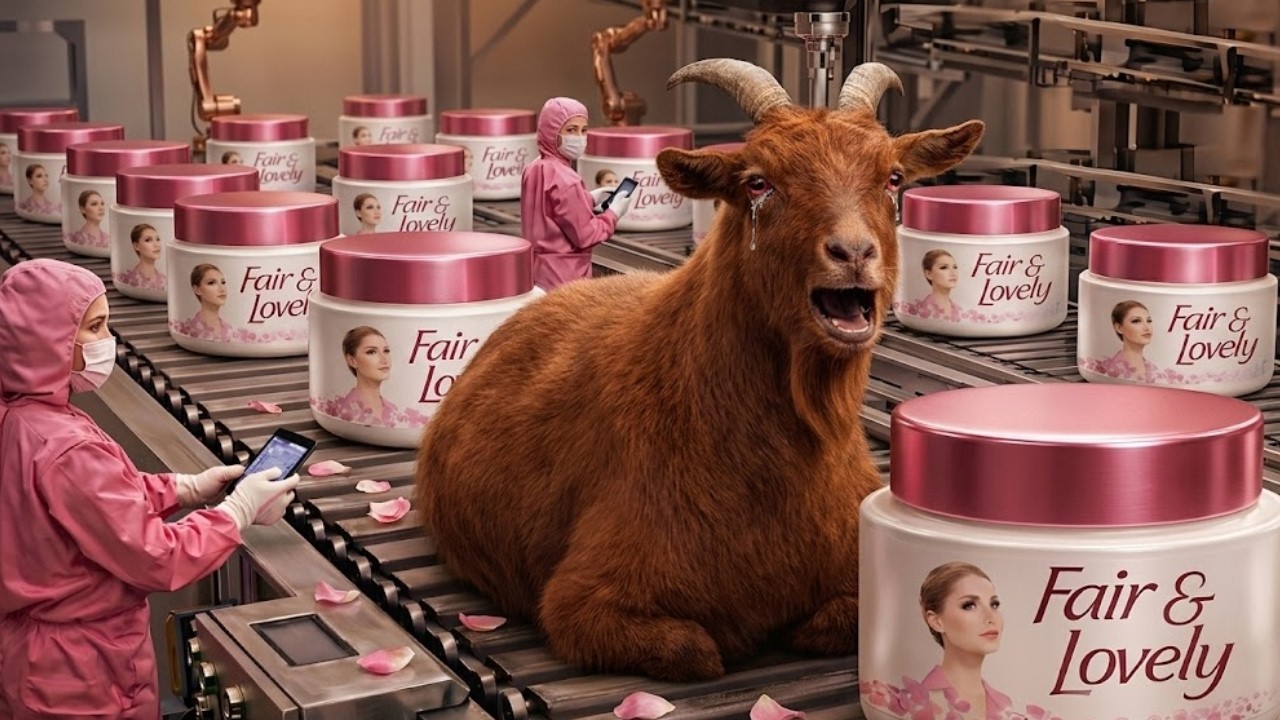 Inside the Modern Skincare Factory: How Goat Milk Cream Is Made (Full Process)