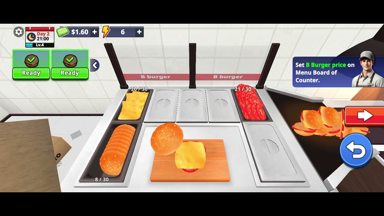 محاكي همبرغر part 2🍔😋