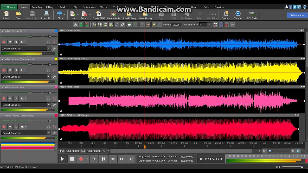 Kids in America MixPad Cover