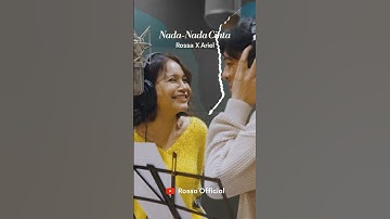 MV “Nada-Nada Cinta” dr #Rossa feat. #Ariel sudah tayang di youtube “Rossa Official” 😍💛✨