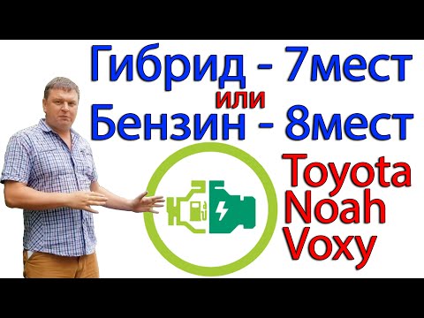 Брать гибрид или бензин Toyota Noah/Voxy?