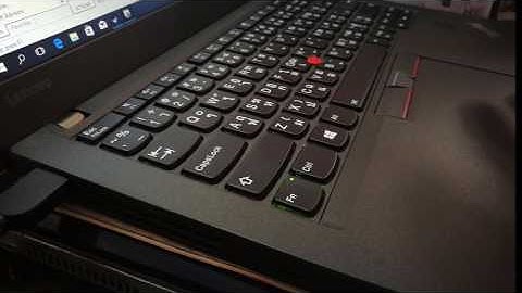 how to turn on lenovo thinkpad keyboard light วิธีเปิดไฟ คีย์บอร์ด