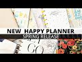 HAPPY PLANNER SPRING RELEASE | PLANNERS & STICKER BOOK FLIP THROUGHS
