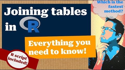 Joining (merging) data in R