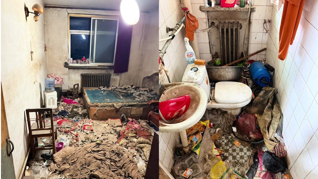  Helping a Lonely Uncle 🧹 Incredible bedroom and bathroom Transformation Continues