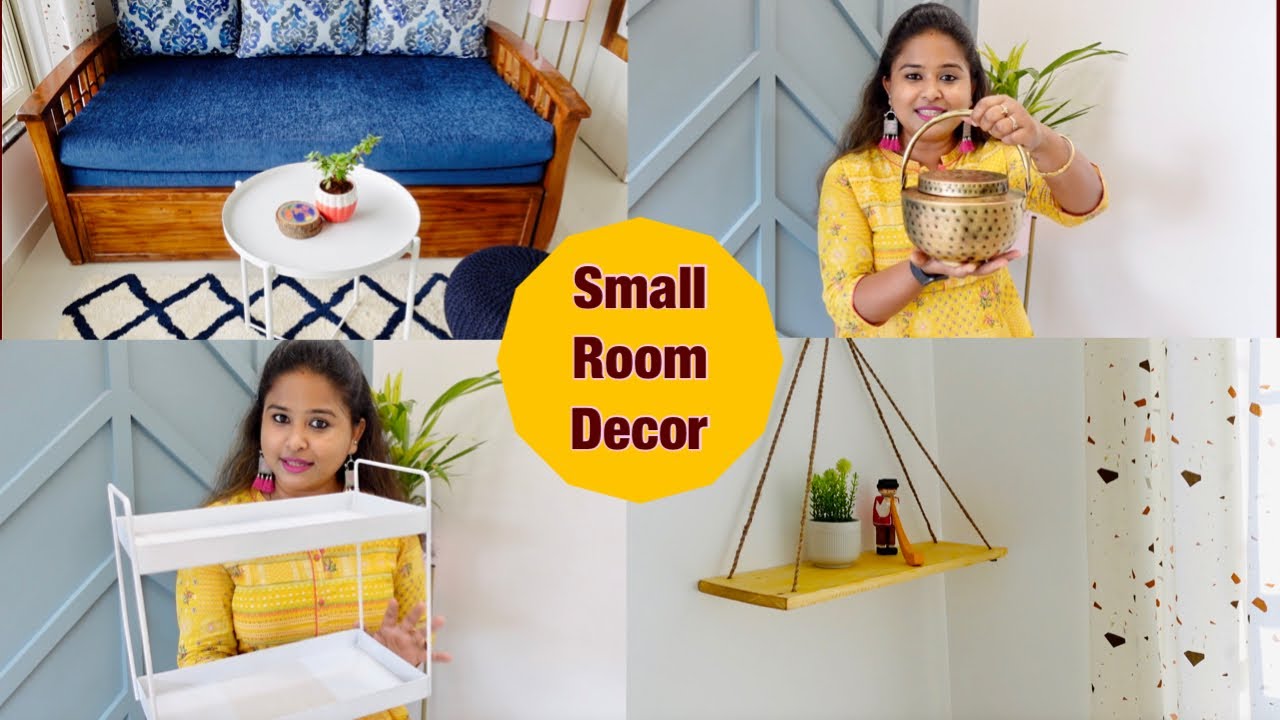 Decorating My Small Bedroom Meesho Home Decor Haul - YouTube