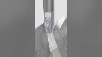 Industries - Blisk - Semi finish profiling with 5 axis machining with Barrel tool!